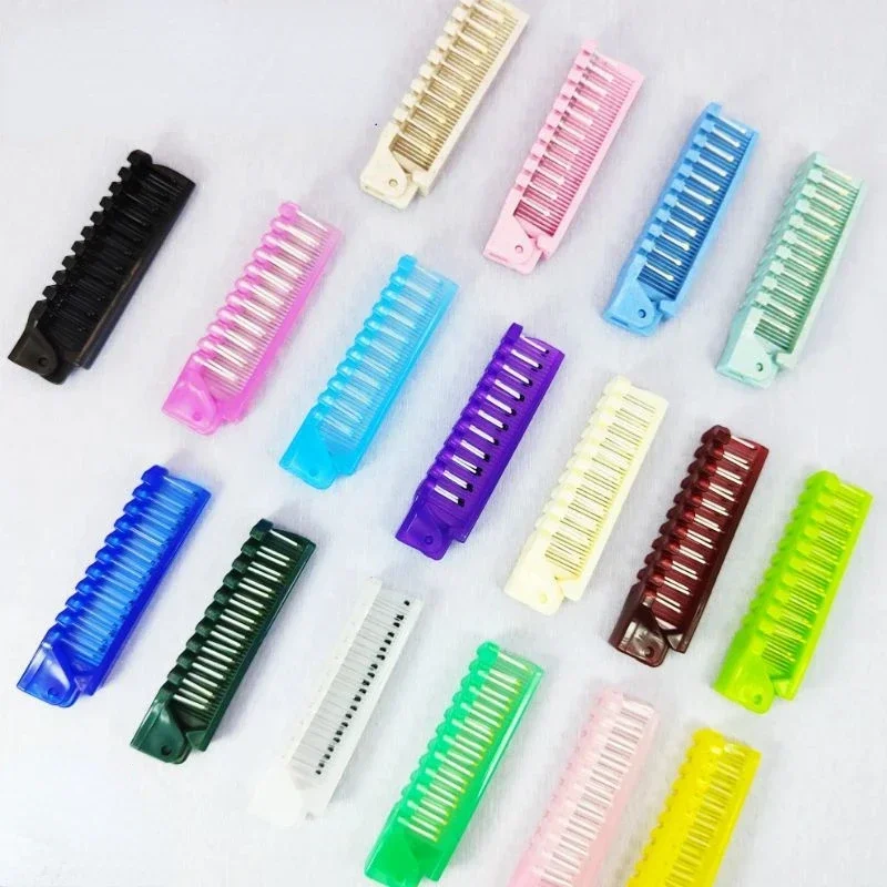 1pc Portable Travel Hair Comb Detangling Hair Brush Foldable Hair Brushes Massage Comb Anti-Static Hair Combs Hair Styling Tools