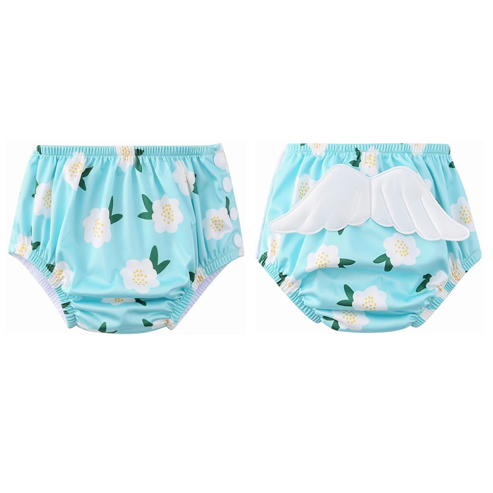 Cute Baby Boy Swimming Wear Pool Pants Girl Swimming Diapers Nappies for Baby from 0-2 Years