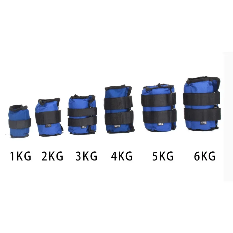 

Adjustable weight sandbag Oxford Wrist Leg Ankle Weights Sand Filling Gym Wrist Straps Powerlifting Ankle Straps