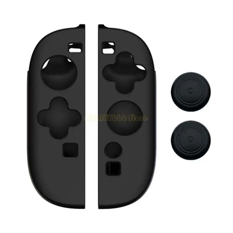 F62C Gaming Protective Cover Pack Shockproof Storage Case Joystick Caps Set for NSW2