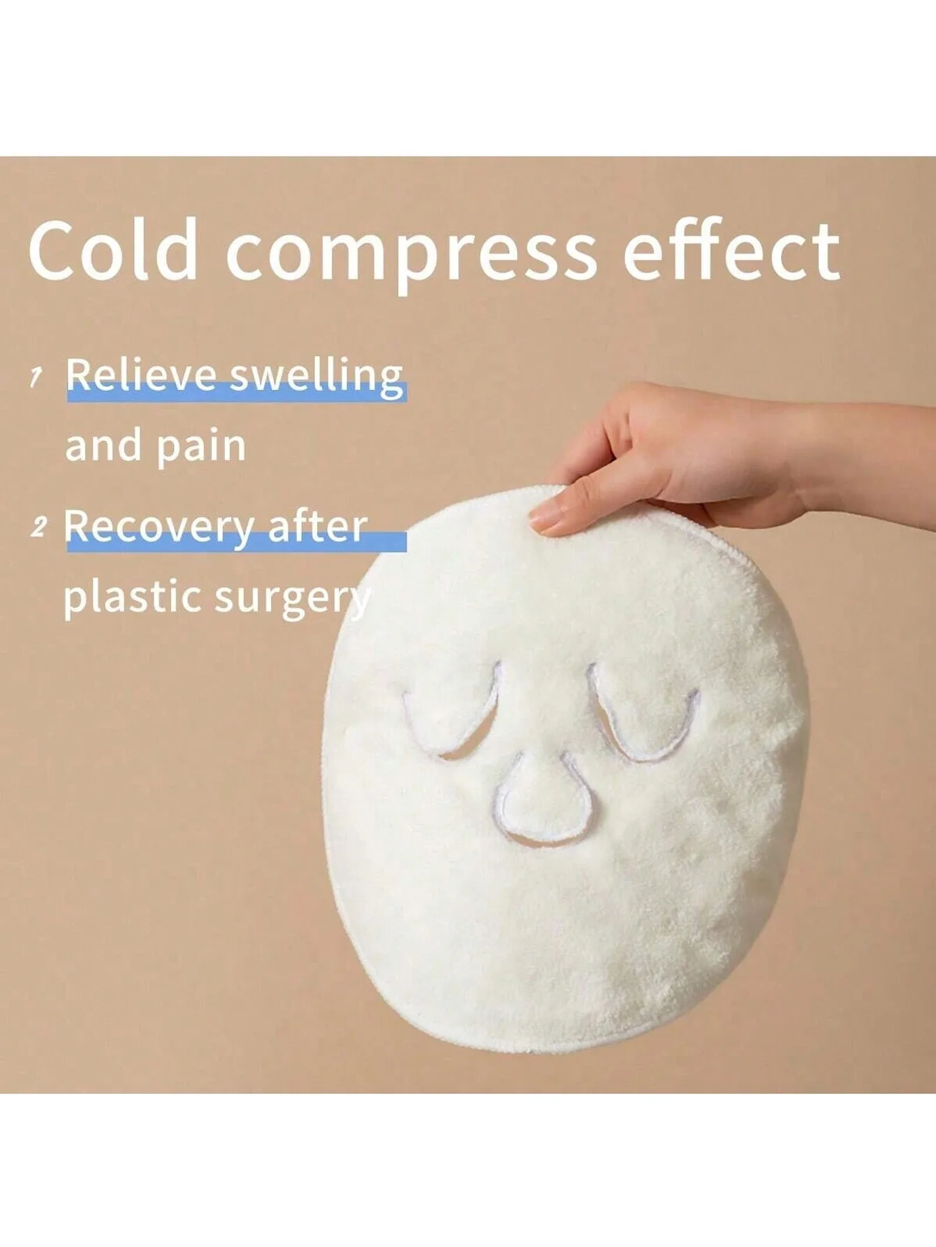 温湿布タオル フェイシャルマスク 顔の肌管理 美容マスク 温冷スチーム 家庭用フェイシャルマスク