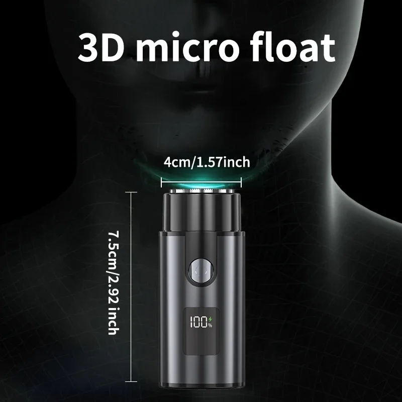 เครื่องโกนหนวดดิจิตอล, มีดโกนหนวดเคราไฟฟ้าขนาดเล็กแบบพกพา, มีดโกนหนวด, รุ่นแบบชาร์จไฟได้