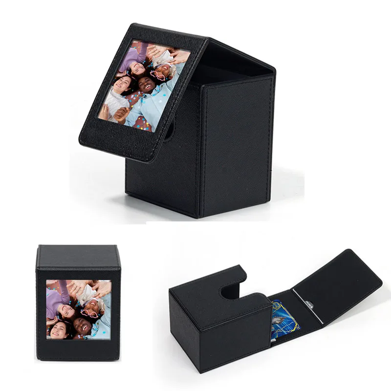 Photo Storage Box For Fujifilm Instant Square Film Cameras Instax SQ40 SQ10 Square Link Printer PVC Picture Display