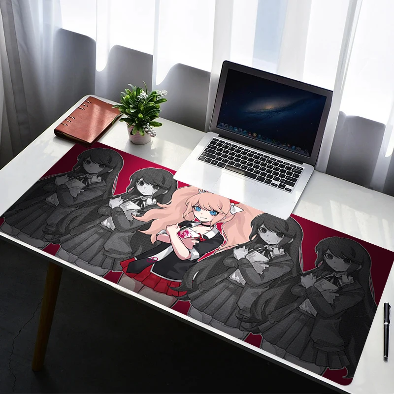 Mouse Pad Computer Gaming Accessories Mousepad Rubber Extended D-danganronpa Junko Enoshima Desk Mat Laptop Gamer Keyboard Pad