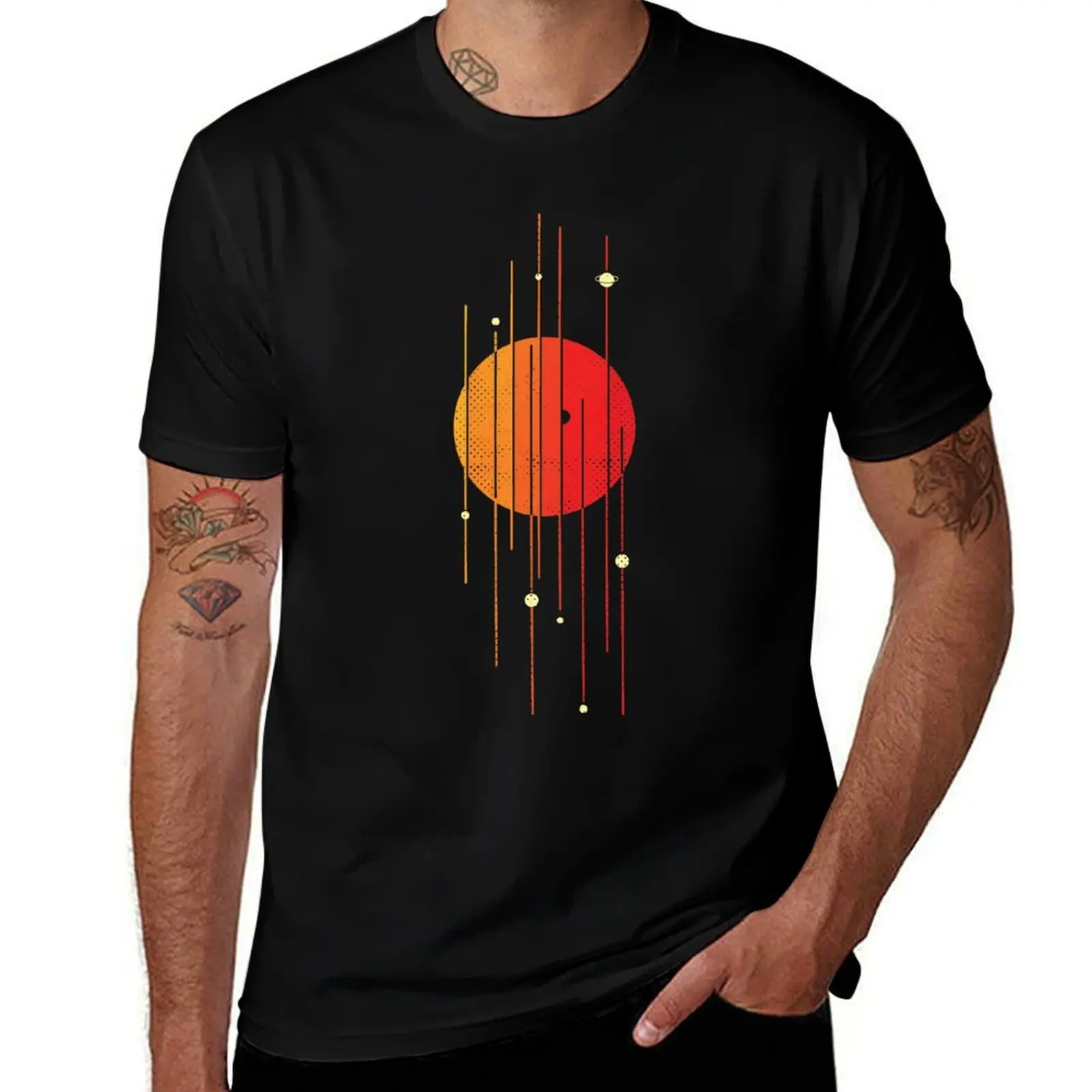 

Solar System T-Shirt topping blue archive graphic t shirt vintage funny t shirts for men
