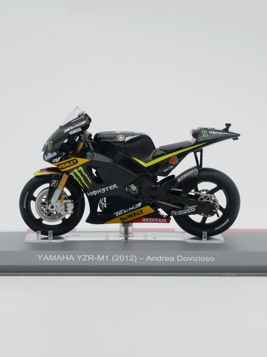 Druckguss-Ixo, Maßstab 1:18, Moto GP 2012, Yamaha YZZR – M1, Yamaha-Motor, Rennwagen, Sammlerstück, Spielzeug, Geschenk, Souvenir, Display-Ornament