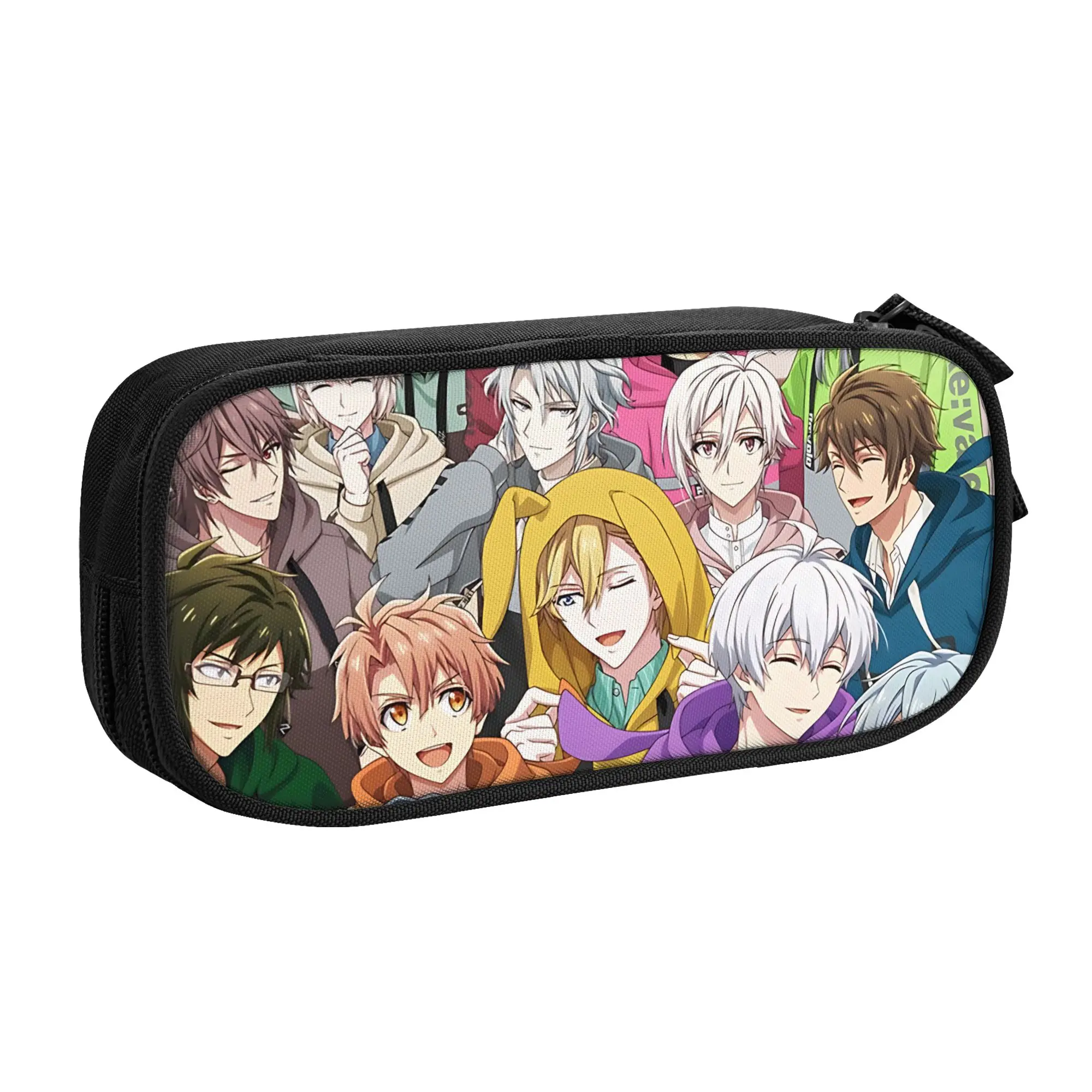 

1 Piece Hair Pencil Case for Students Gifts Pen Box Pencil Bag IDOLiSH7 Stationery Supplies Pen Holder Bag