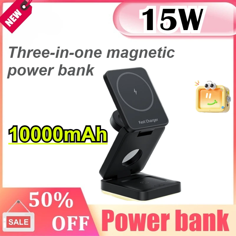 휴대용 미니 무선 파워뱅크 5000mAh 이미지