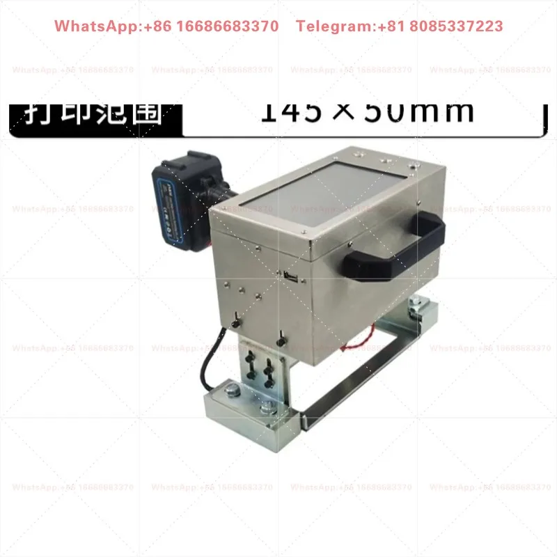 Small Pneumatic Electric Marking Machine Metal Die Flange Marking Die Aluminum Part Steel Structure Portable Coding Machine