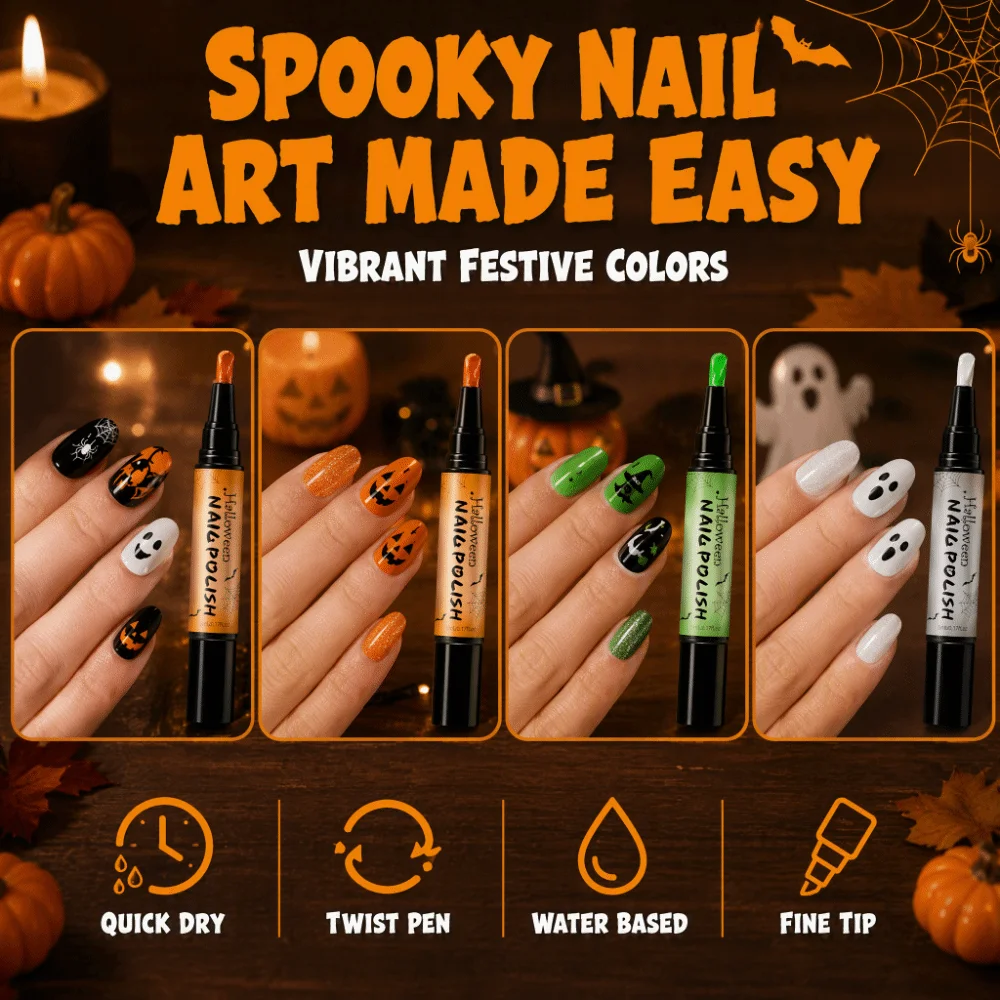 Quick Drying Nail Polish Pens Solid Color High Saturated Peel Off Nail Polish Baking Free Peel Off Baking Nail Polish Home Salon