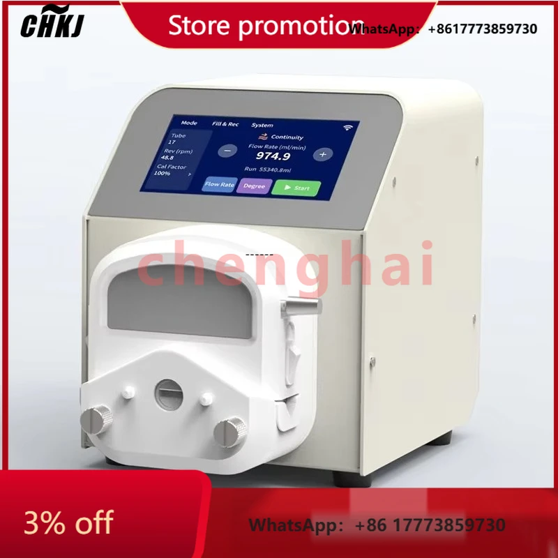 

CHKJ-2025NEWKamoer UIP V2 Multiple Dispensing Modes Speed Adjustable Laboratory Peristaltic Pump