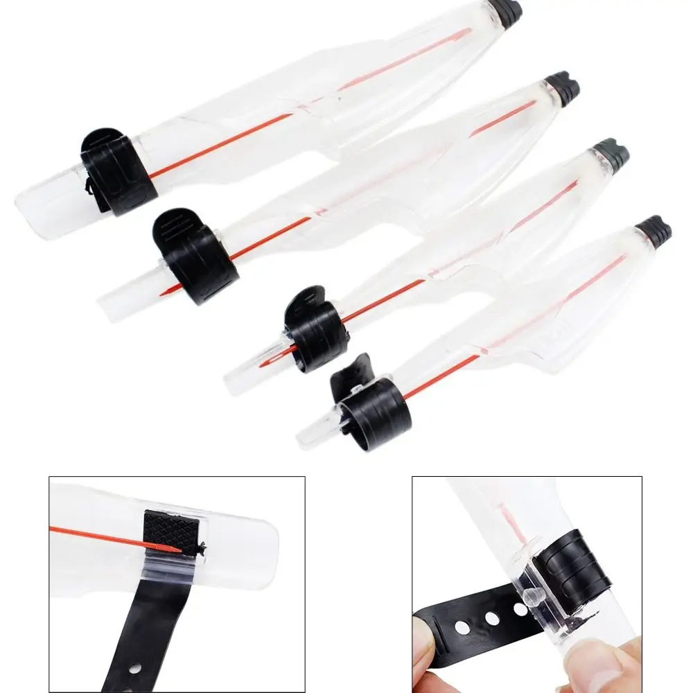 2 قطعة 4 حجم الصيد غطاء قضيب البلاستيك غطاء القطب حماية قبعات تلميح نصائح تلسكوبي غطاء قضيب قبعة حماة #4