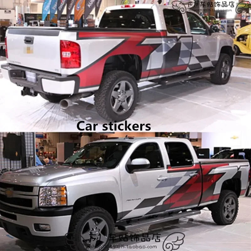 Car stickers FOR Chevrolet Silverado car body appearance dedicated personalized custom fashion off-road decorative decals