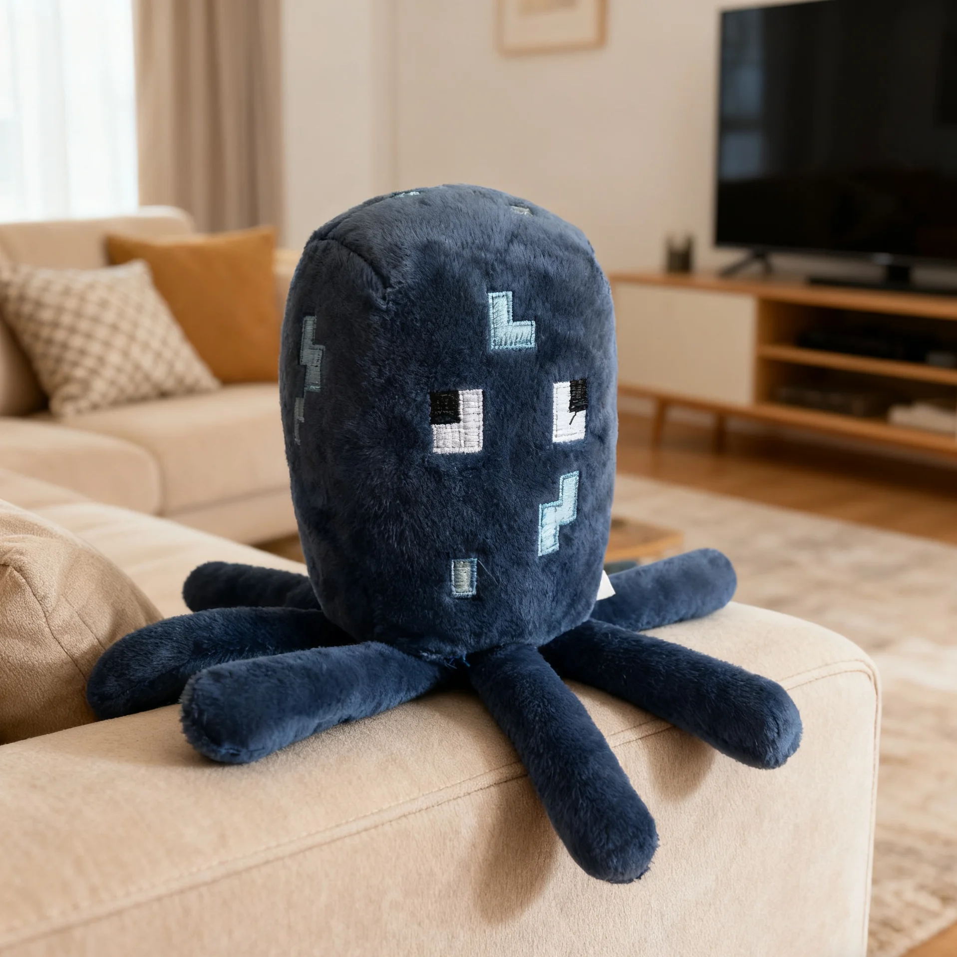 Juego de juguetes de peluche de calamar, juguetes de animales de peluche suaves de calamar para niños, regalos para niños de 16CM