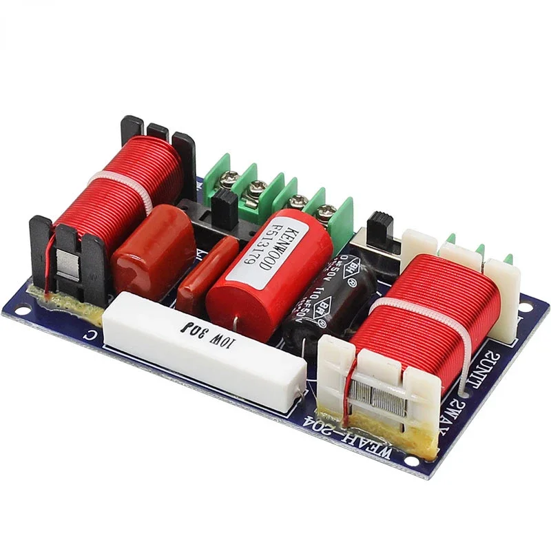 SOTAMIA 2 uds 250W altavoz divisor de frecuencia 2 vías Audio filtro cruzado Tweeter de graves para altavoz de estantería