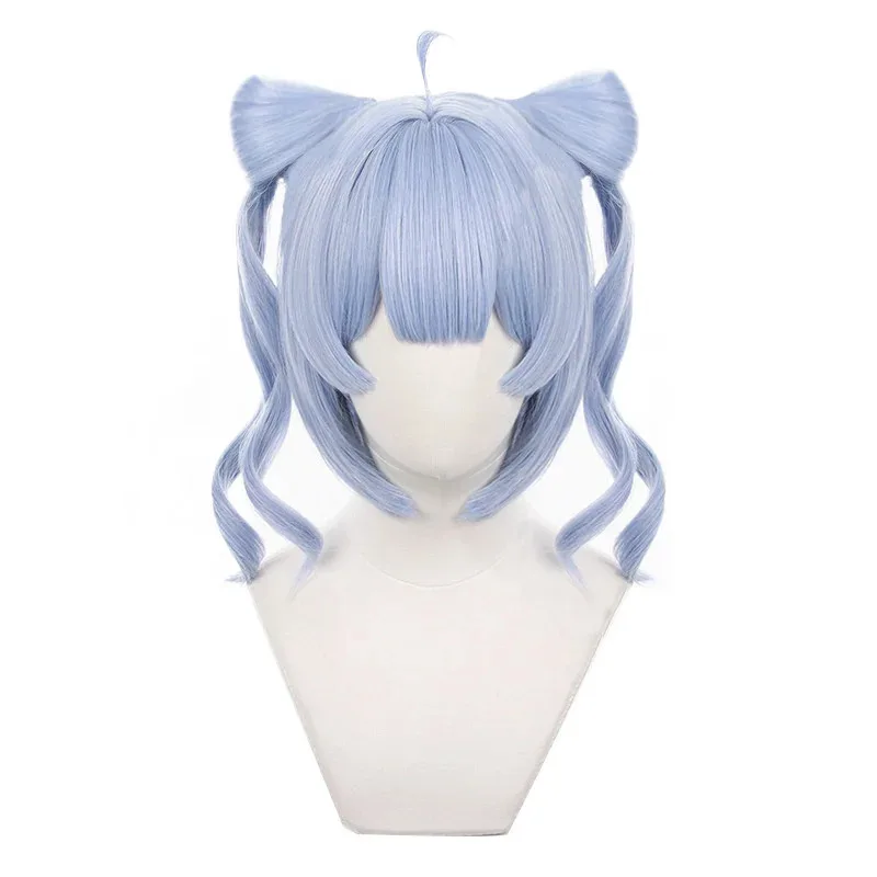 Newvirtual youtuber vtuber zaion lanza peruca feminina resistente ao calor cabelo sintético festa de halloween cosplay adereços5;c,6's.2;b'8,