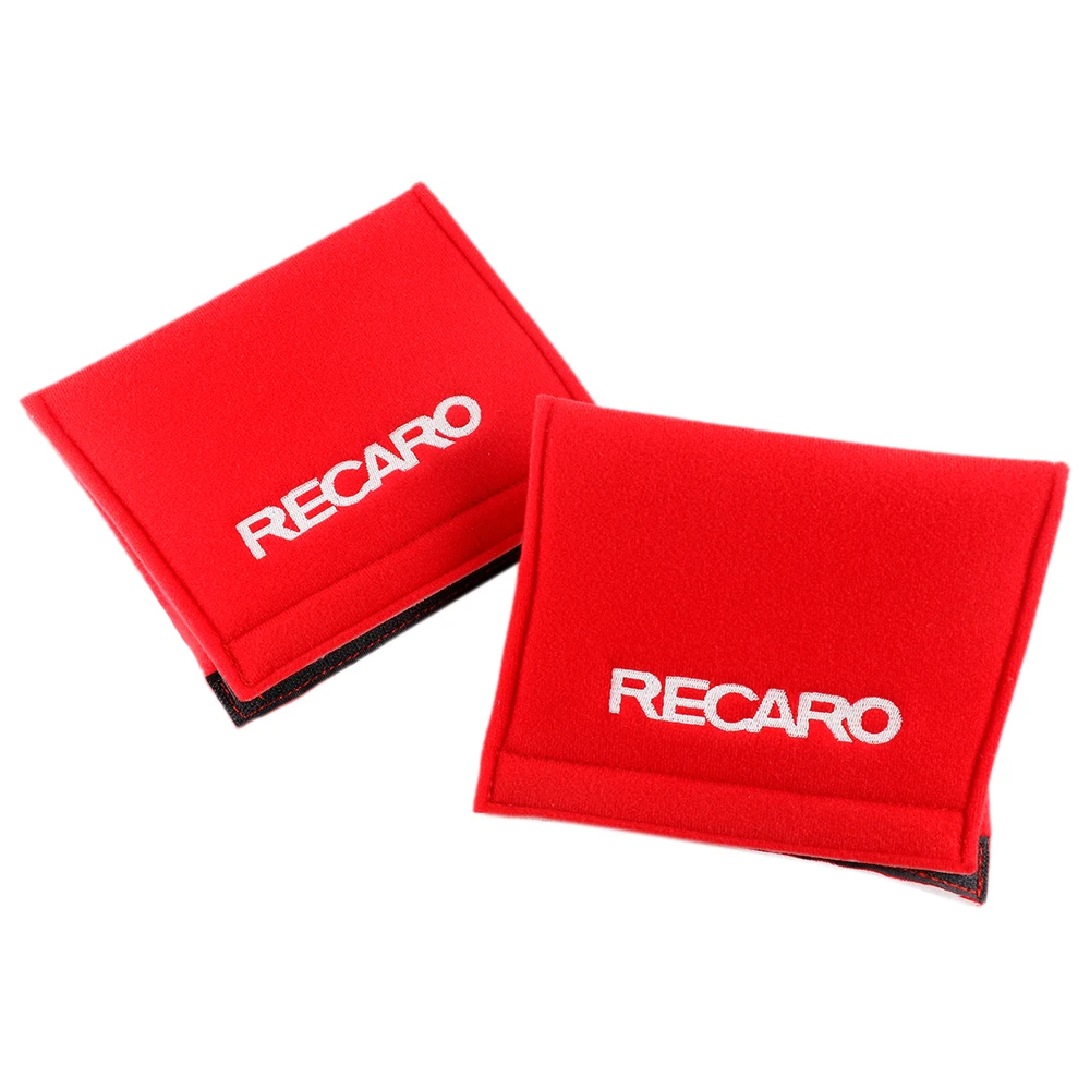 2pcs JDM BRIDE RECARO Racing Seat Cover Protect Tuning Side Pad Cushion Bucket （left and right）