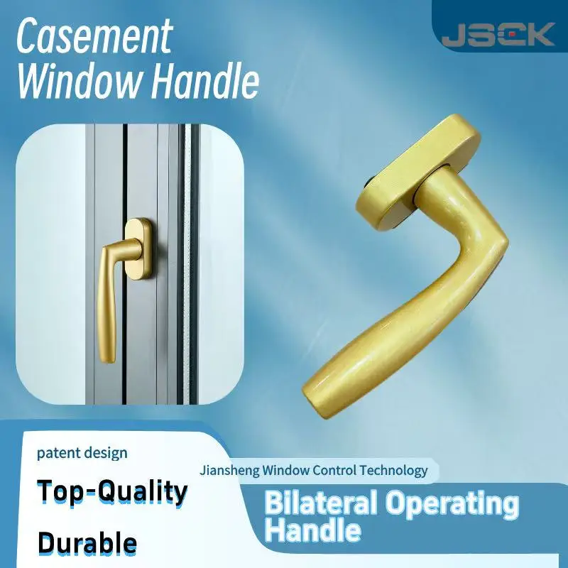 

Ручка JIANSHENG немецкого качества 0515 с квадратной осью, усиленная, для алюминиевых окон с поворотно-откидным механизмом, открывающихся внутрь