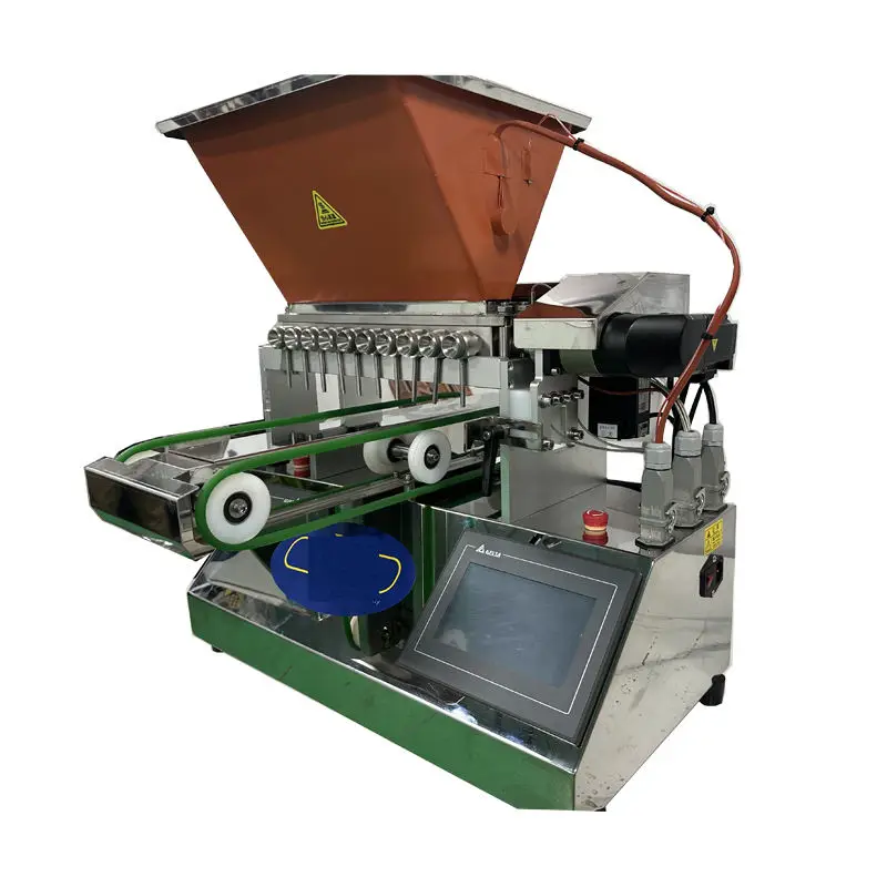 Small Table Top Manual Chocolate Depositor Machine Jelly Gummy Bear Making And Candy Gummy Bear Machine