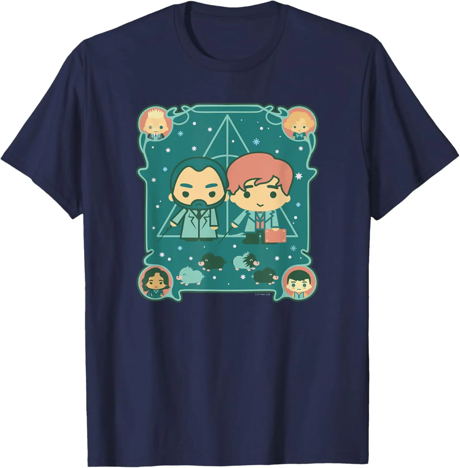 

Футболка с плакатом MINISIO X Harry PotterNiffler Chibi Group от Unicorn