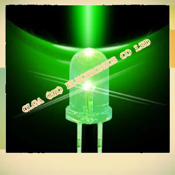 3 mm highlight green hair green Green LED light-emitting   1000 / package 0  11 KG/bag