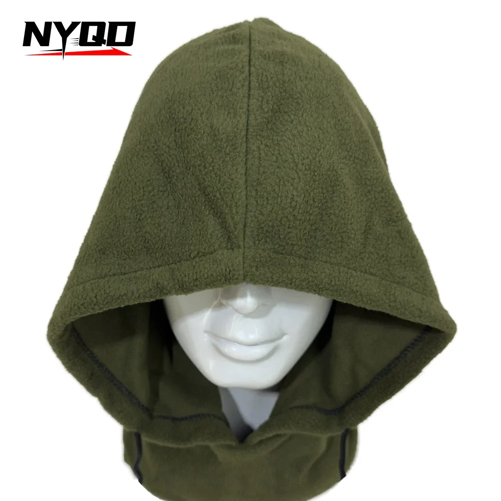 NYQD face Mask Full Face Fleece Cap Balaclava Neck Warmer Hood Winter Sports Ski Men Women tactical mask men mask sun 2024