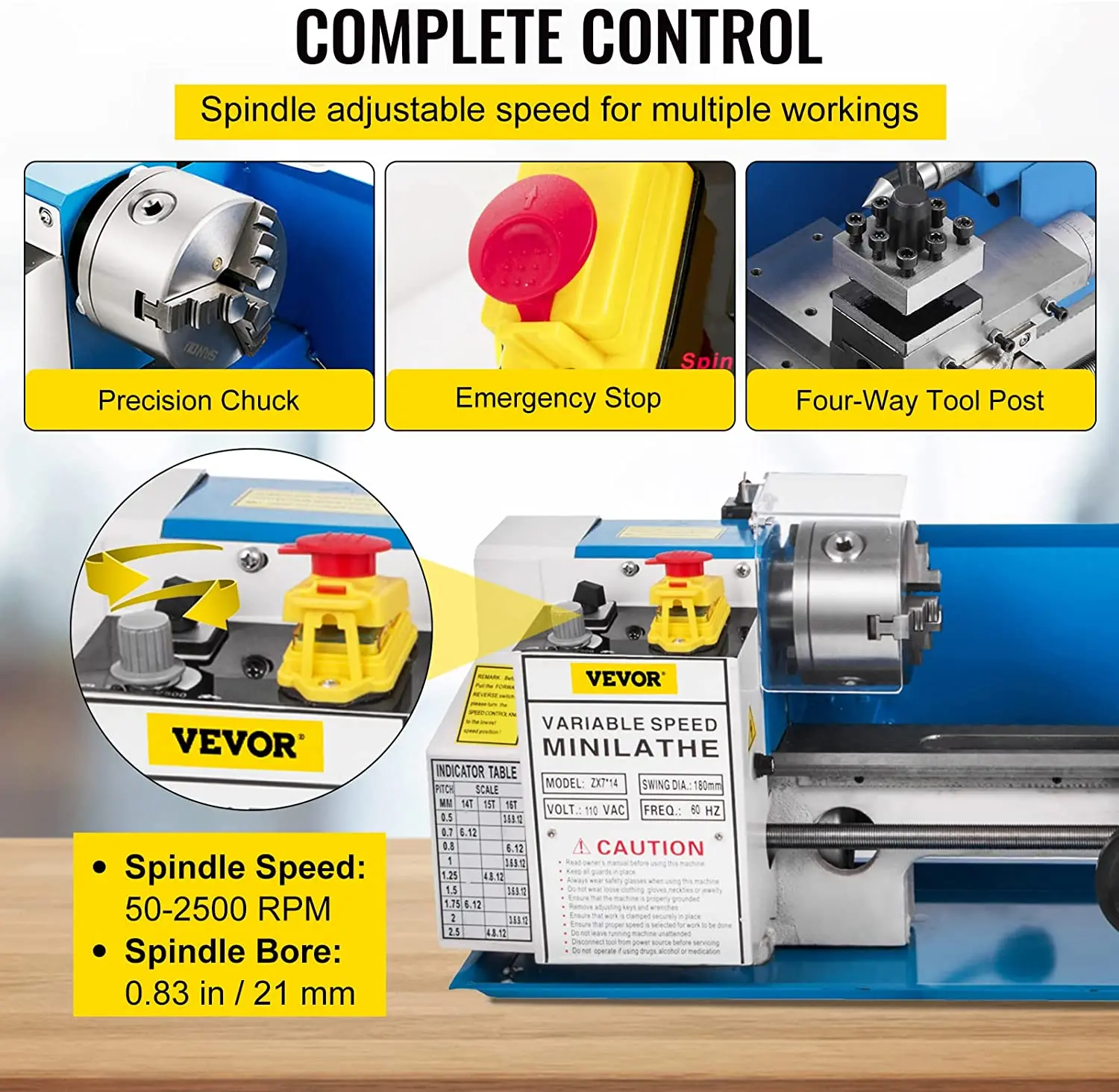 DIY Woodworking Polishing Punch Tools Grinding Cutting Machine Mini Manual Lathe