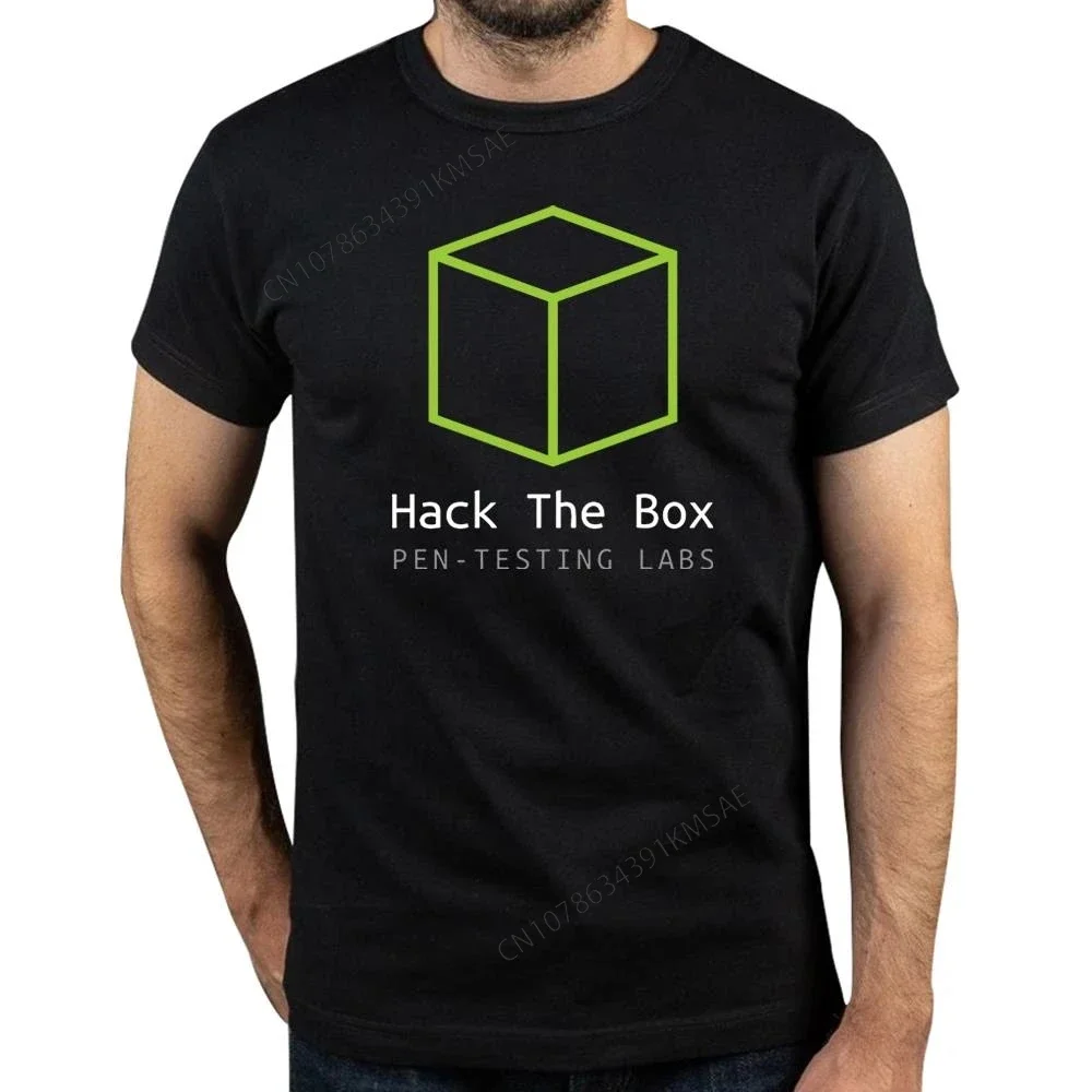 New Arrival Hack The Box Security Professional Funny Programmer Hip Hop T-Shirt Loose Short Sleeve Summer Style Man T Shirt