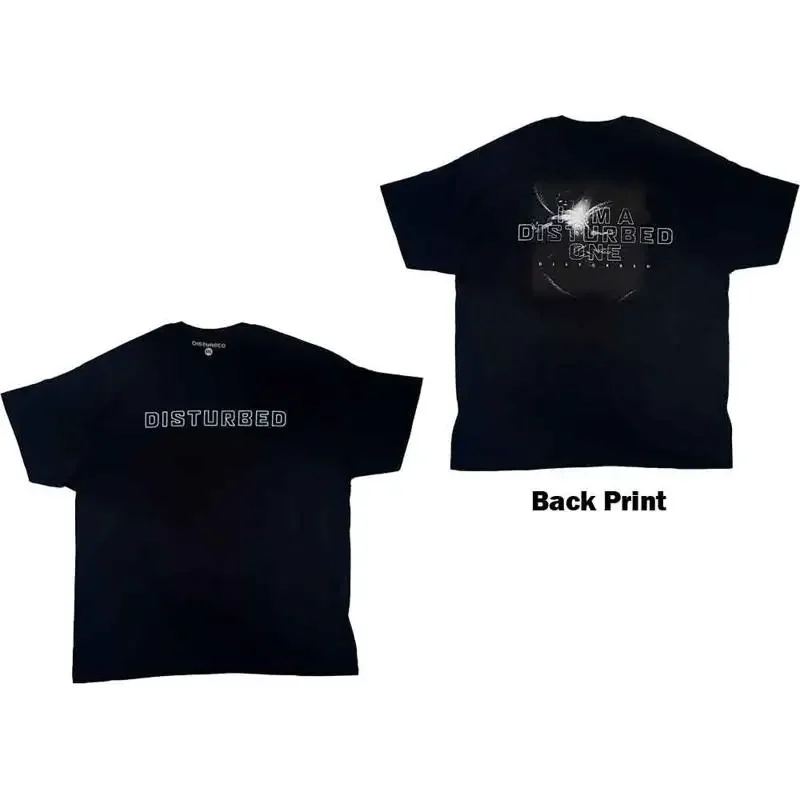 Disturbed I Am A One T Shirt Black New