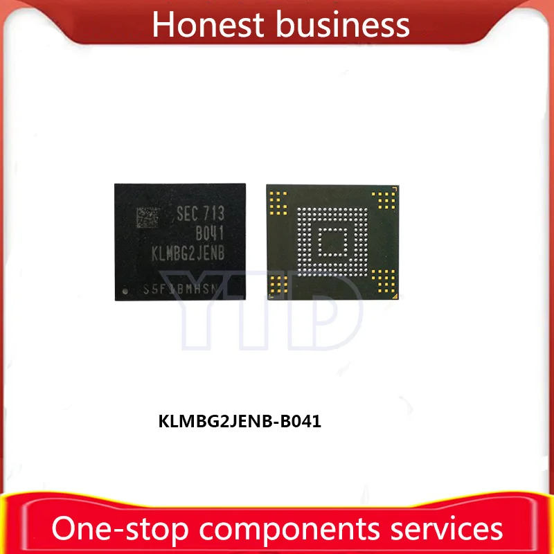 KLMBG2JENB-B041 100% Working 1 Piece 100% Quality EMMC BGA153 32G Chip Mobile Phone Hard Disk Memory Computer Storage KLMBG2JENB