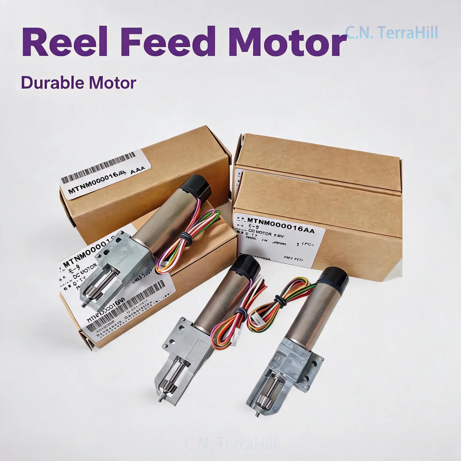 SMT Feeder 8mm Motor 9.6W Tape Feeder Feeding Motor for Pick and Place Machine MTNM000016AA Durable Replacement