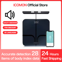 Smart Body Weight Scales 2024 New Body Fat Scale 8 Electrodes Bioimpedance Scale Professional Body Composition Analysis Scale