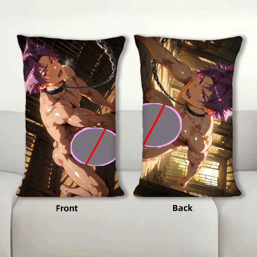 

Dakimakura Camp Buddy Anime Yoichi Yukimura Sofa Cushion Body Pillow Cover Double Side Print Bedding Throw Pillow Case