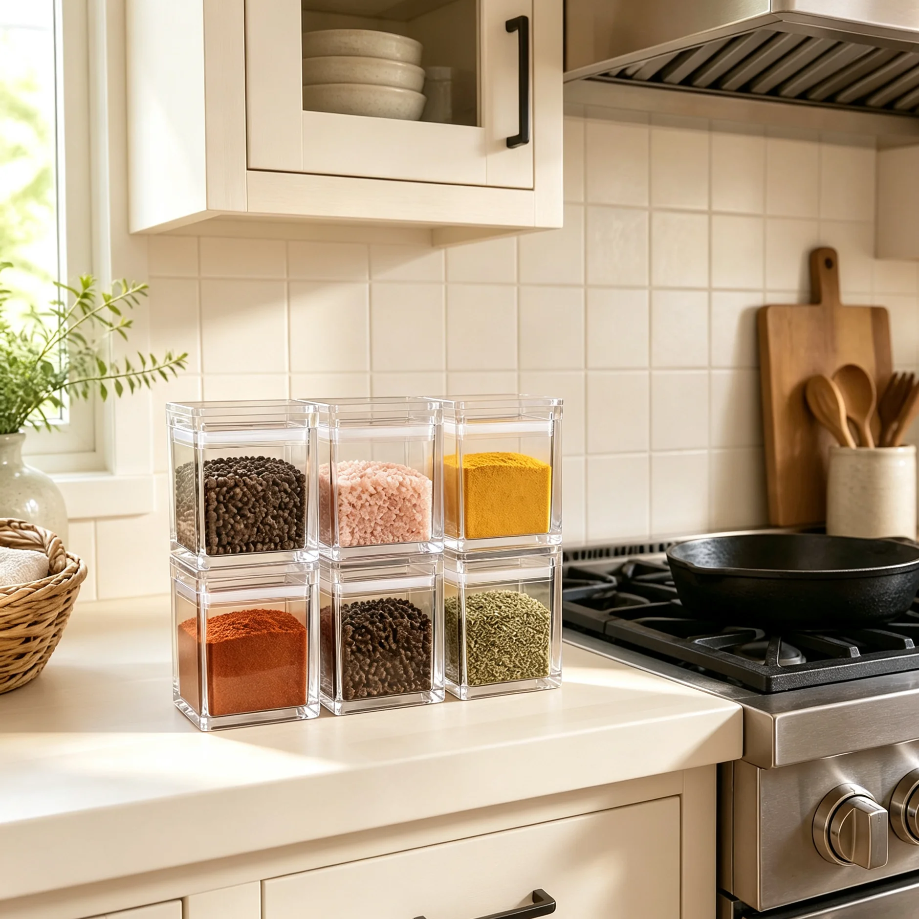 6/12 комплектов герметичных бу – обзор и цена Kitchen Gadgets Organizer