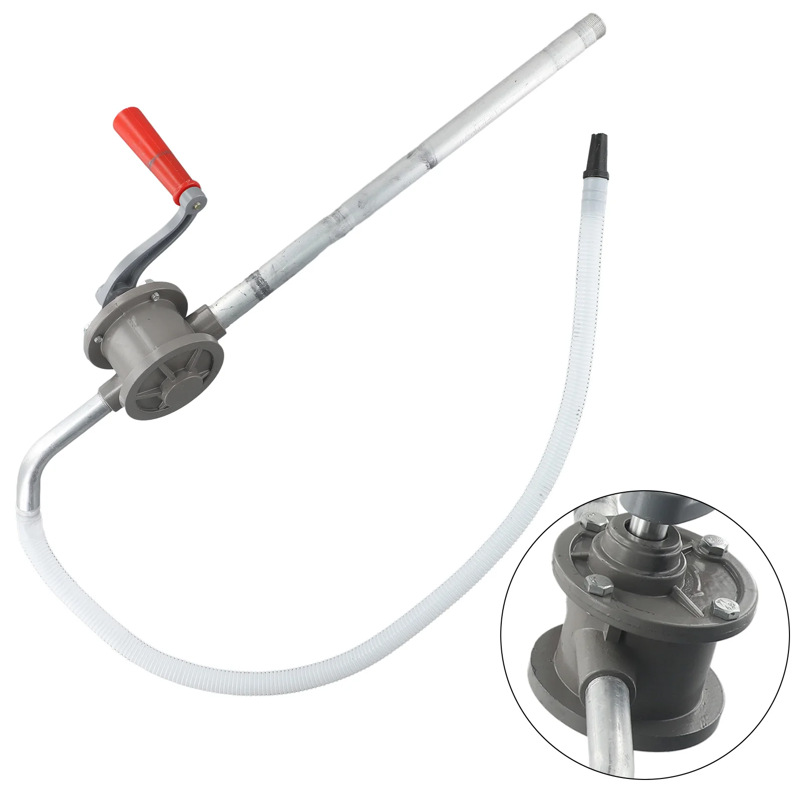 Hand Pump Crank Pump Oil Diesel Pump Aluminum Transfer Pump Crank For Engine/Gear/rapeseed Hand Tool Accessories