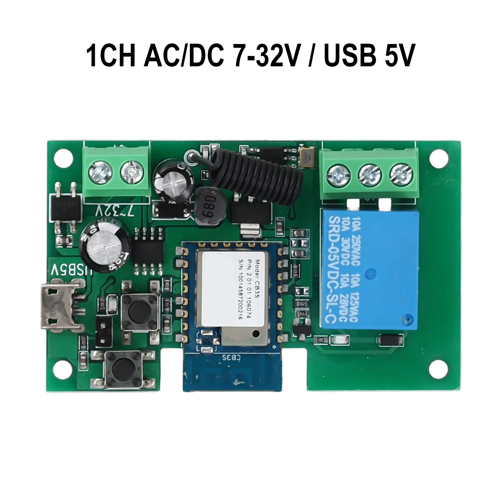 Channel WiFi Smart Home Switch For For For remote Control of Electric Locks Compatible with Smart Home Systems