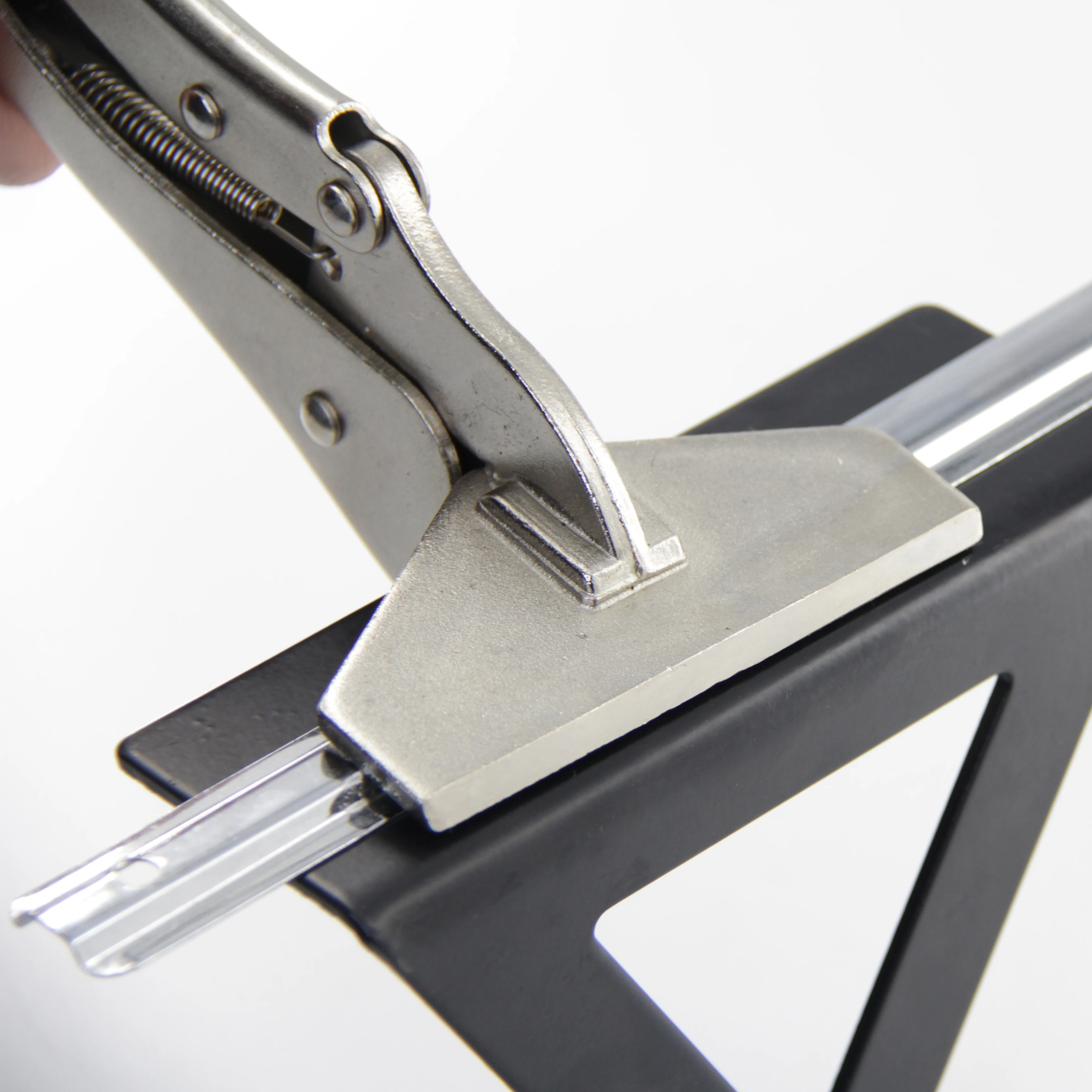 Strumento per lamiera di bloccaggio da 8/10 pollici, pinze di bloccaggio in acciaio al carbonio, utensile manuale per maschere di saldatura con morsa a testa piatta regolabile resistente all'usura