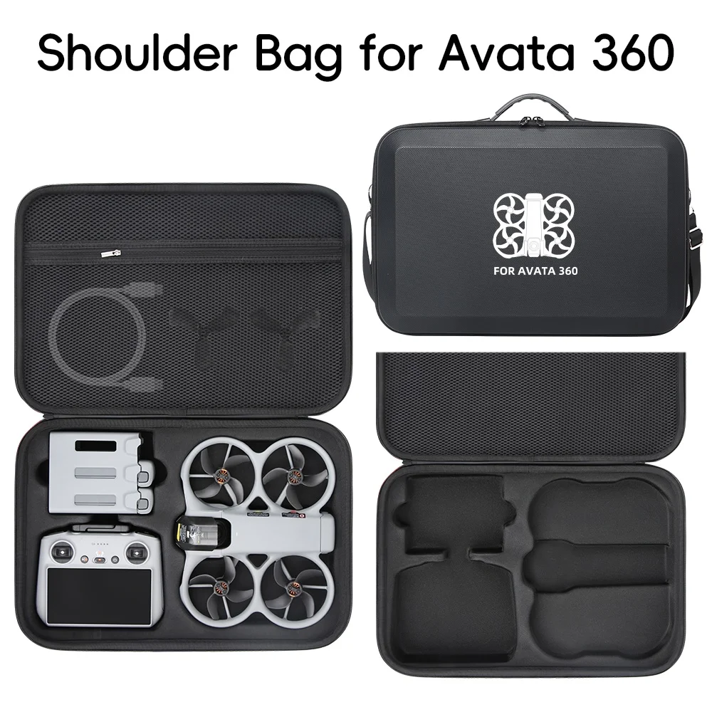 Immagine 6: Custodia Portatile in PU Antiurto e Antipolvere per DJI Avata 360