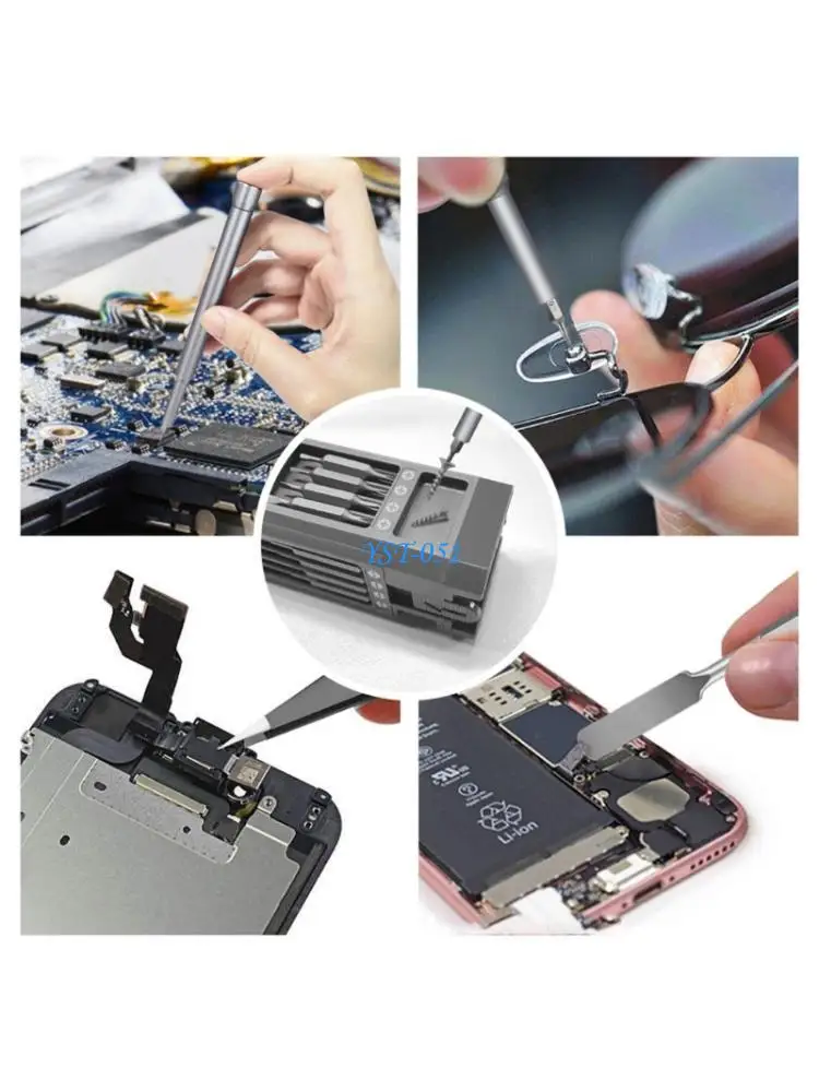 

E15A Electrician Screwdriver Set 71Piece Professional Electrical Screwdriver Set Insulation Handle Bit