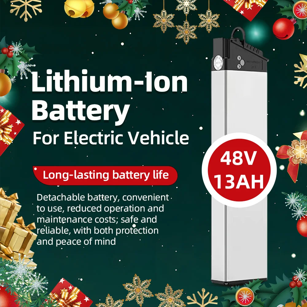 بطارية DCH-006 بطاريات 48 فولت 13 أمبير في الساعة لـ 1000 وات 800 وات 750 وات 13.6 أمبير 10 أمبير في الساعة لـ Ebikes قابلة للطي بقدرة 250 وات #6