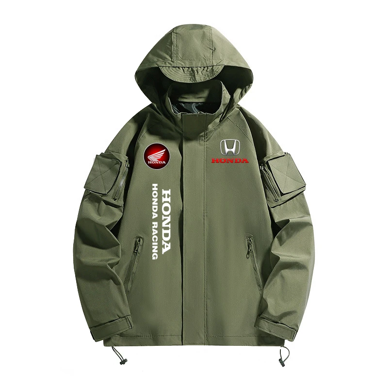 men's Honda HRC logo 2026 Universal Windproof Jacket Fashionable
