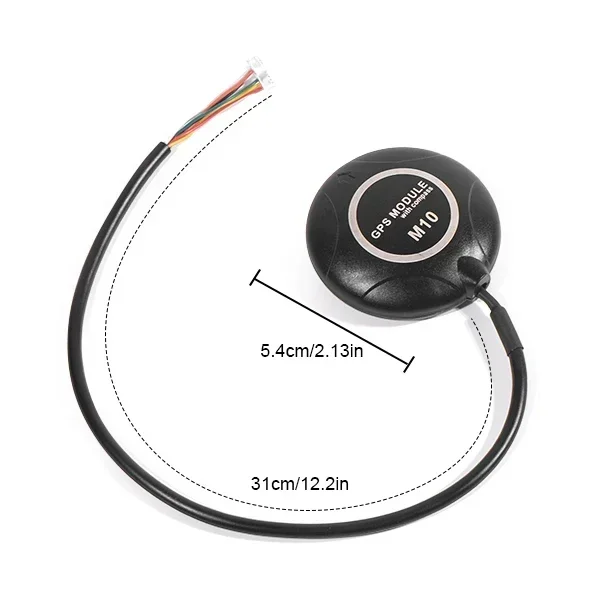 

New M10 GPS With External QMC5883 Compass For PIX Pixhawk 2.4.8 APM RC Quadcopter Plane Boat