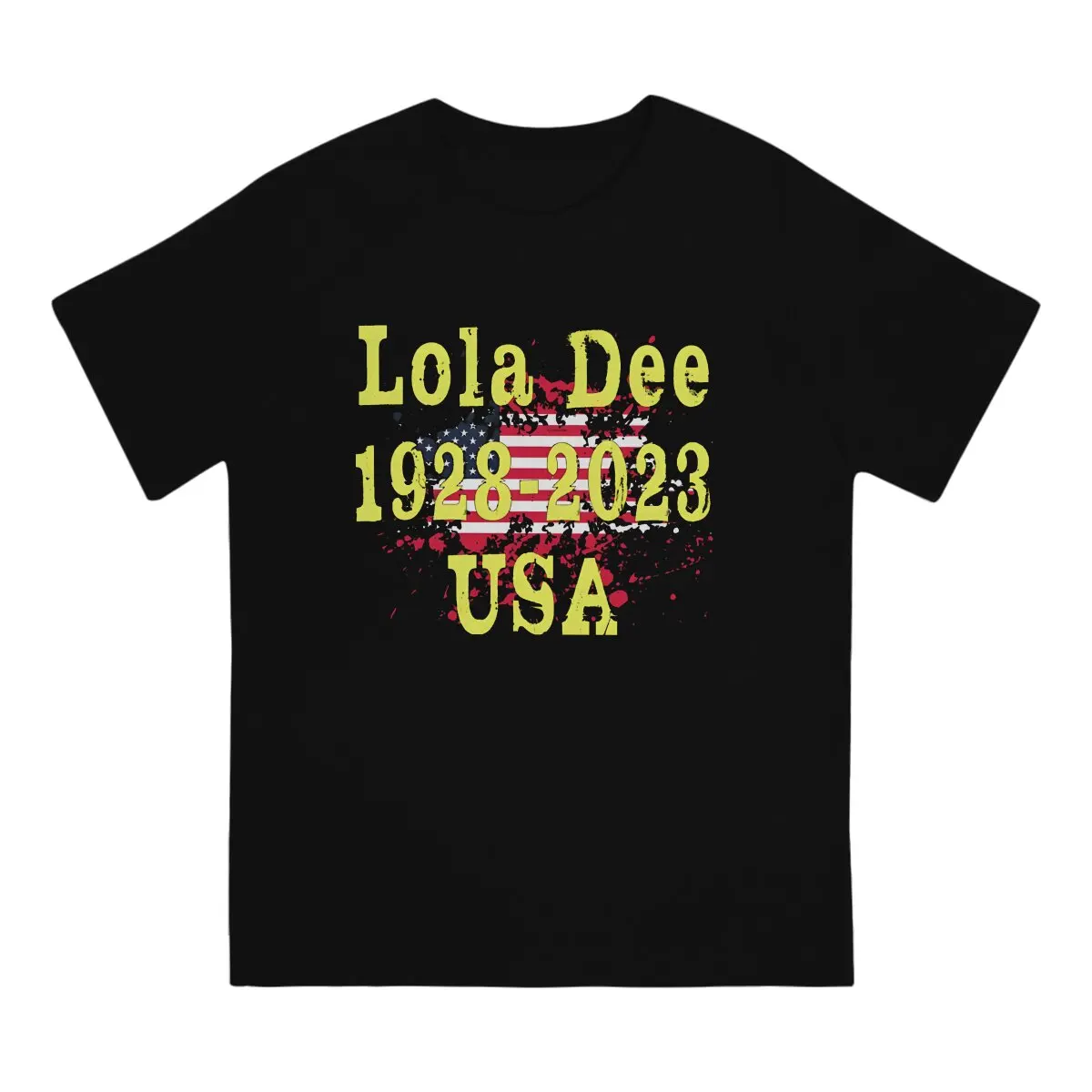 Novelty 1928 - 2023 T-Shirt Men Round Collar 100% Cotton T Shirt Lola Dee Short Sleeve Tees Gift Idea Tops