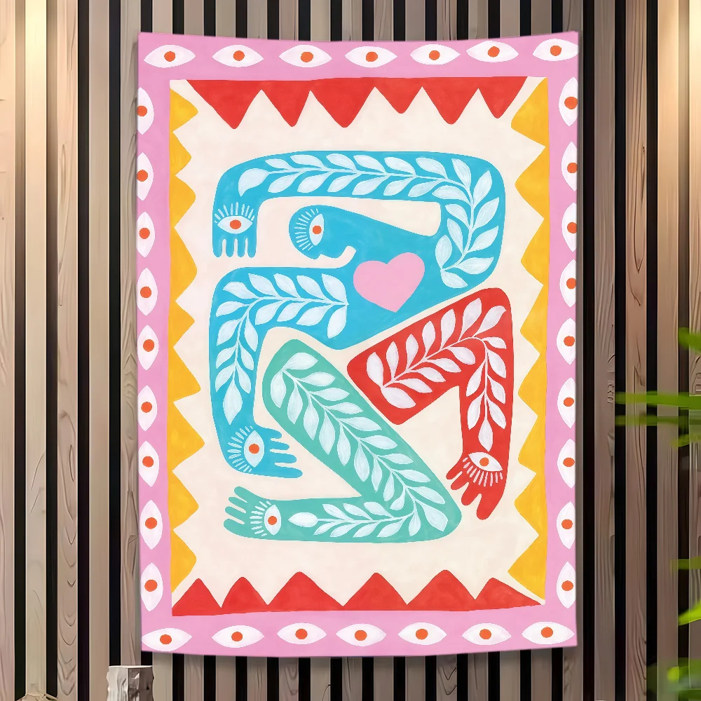 Ancient Egypt Tiger Leopard Flag Wall Decorations Home Decor Suitable For Living Rooms Bedrooms Dormitories Parties And Holidays