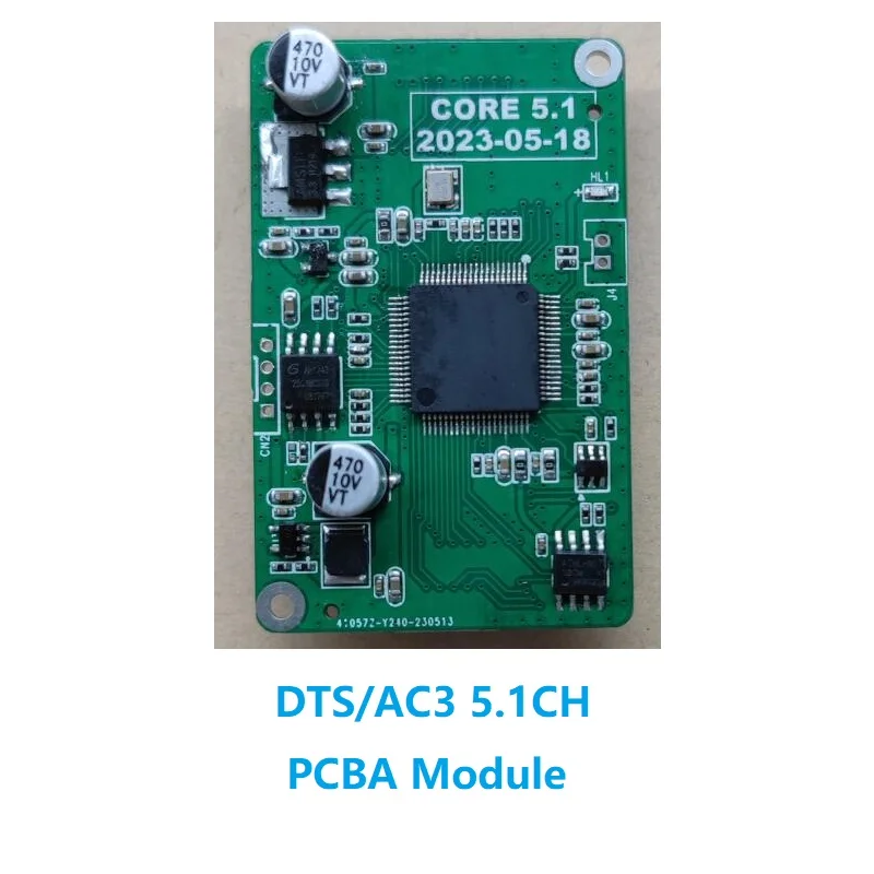 

DTS AC3 Dolby 5.1 Audio Decoder Board PCBA Module Converter DAC Digital SPDIF Audio Home Theatre