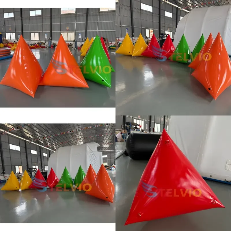 Custom Shape Race Marker PVC Inflatable Water Floating Buoy Lake Swimming Buoy for Sea Lake Triathlon Floating Marker