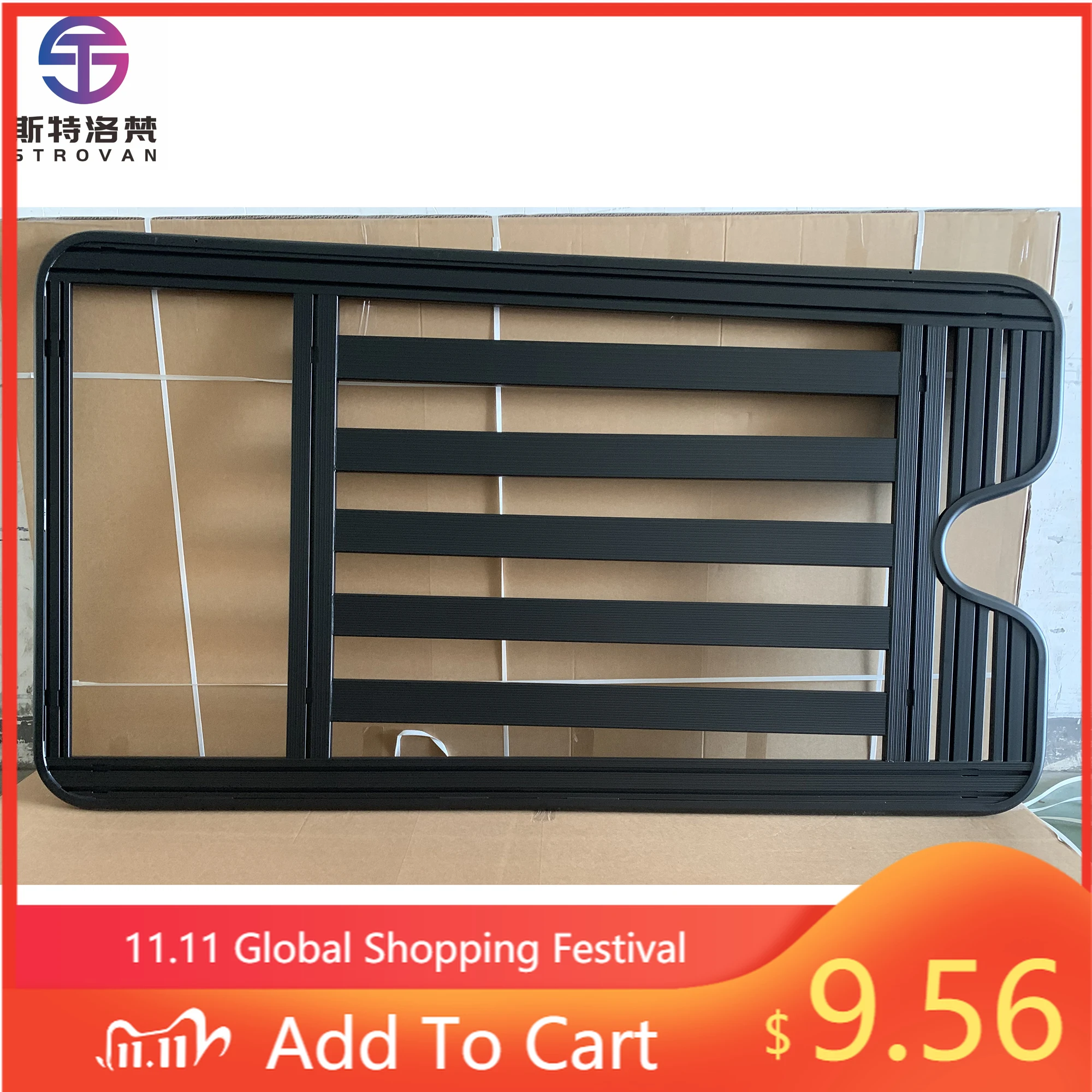 

STLF Hot Sale Offroad 4x4 Auto Part Steel Chrome Roof Rack for Prado-FJ120 2003-2007 Car Accessories Roof Luggage Ladder