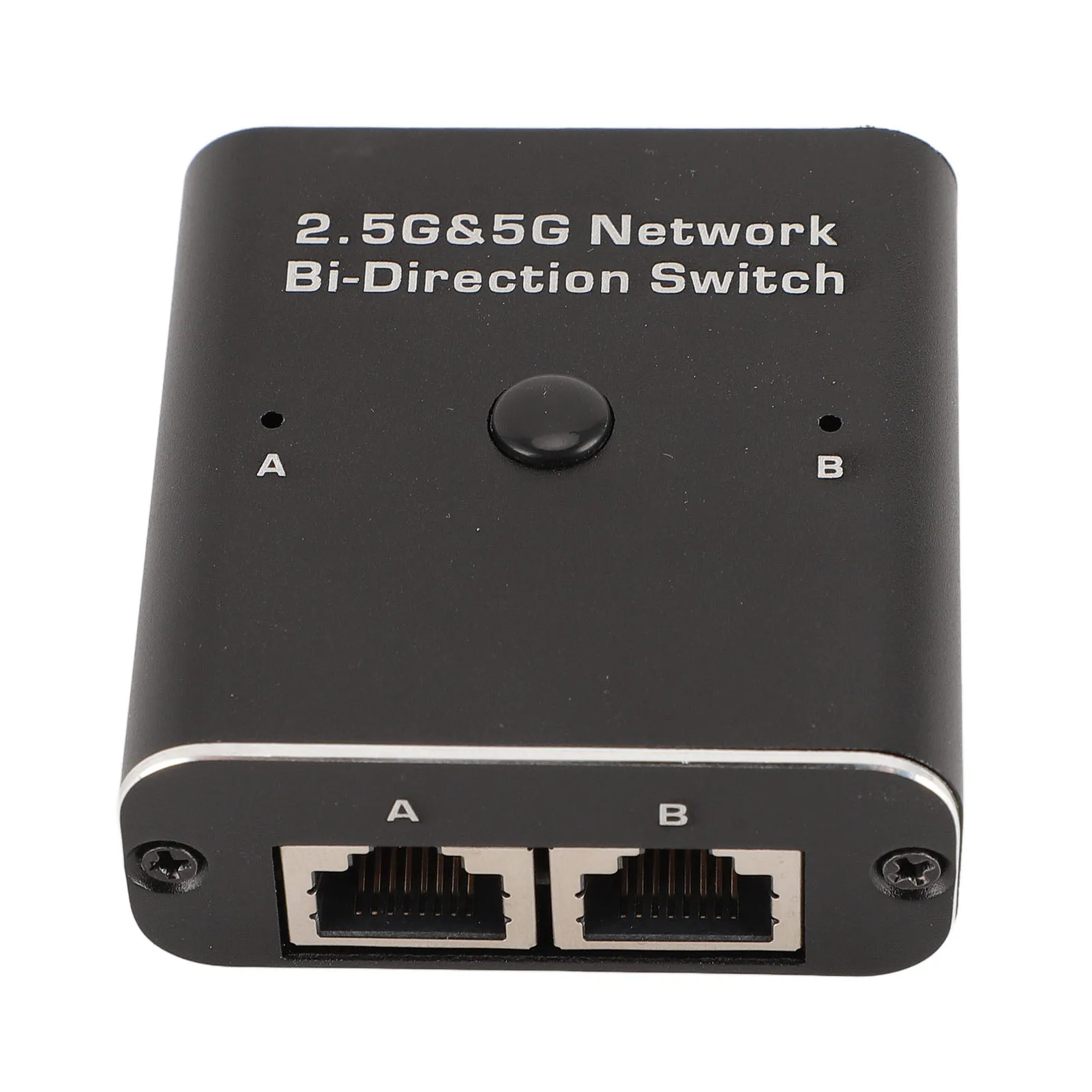 2.5G 5G Network Bidirection Switch 2 in 1 Out Or 1 in 2 Out Two Way 2 Port RJ45 Internal External Networking Switcher Adapter