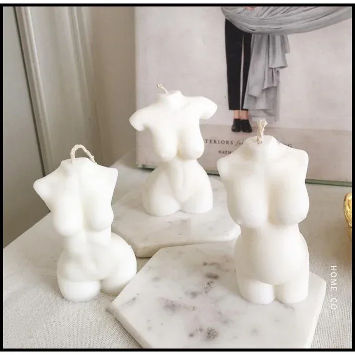 2026 Creative 3D Woman Body Scented Candles Ins Home Fragrance Household Candles Pregnant Figured Body Candles for Home Decor