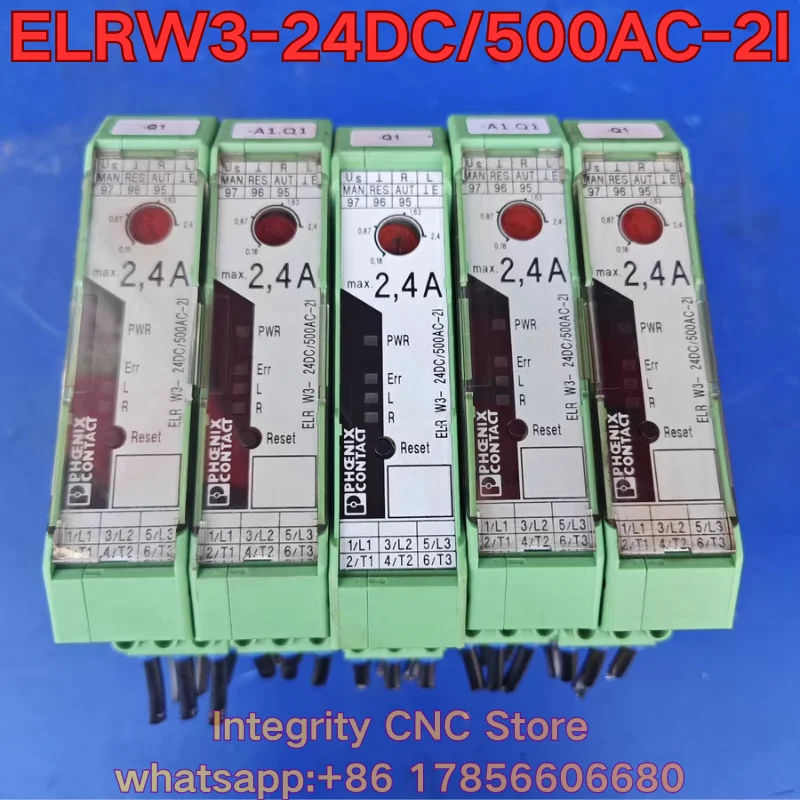 Second-hand ELRW3-24DC/500AC-2I module function test is normal 2297031